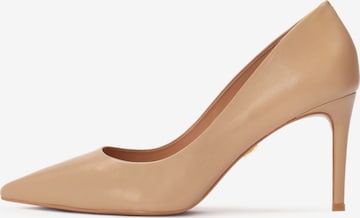 Kazar Pumps in Bruin: voorkant