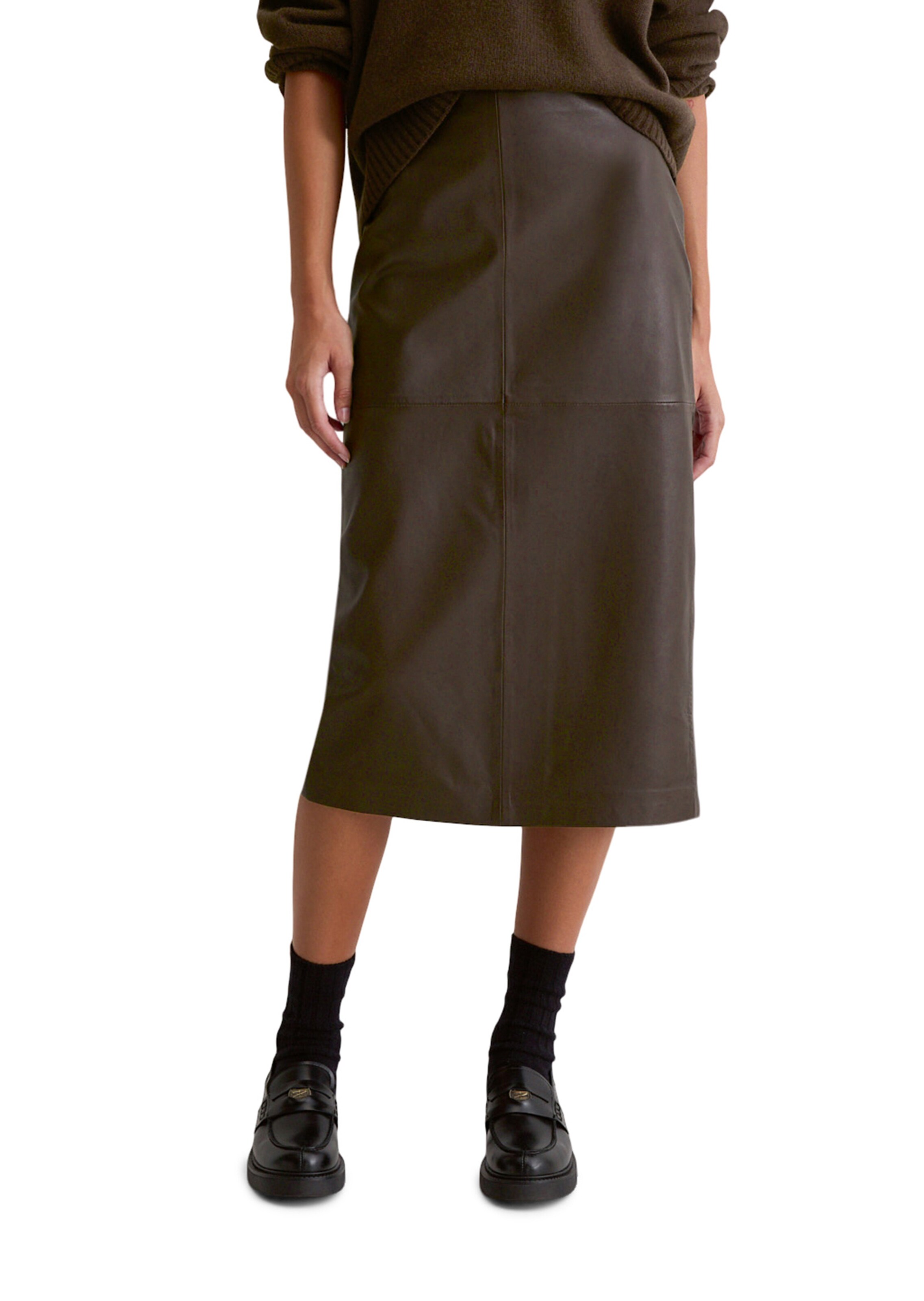 Marc O'Polo Skirt in Brown: front