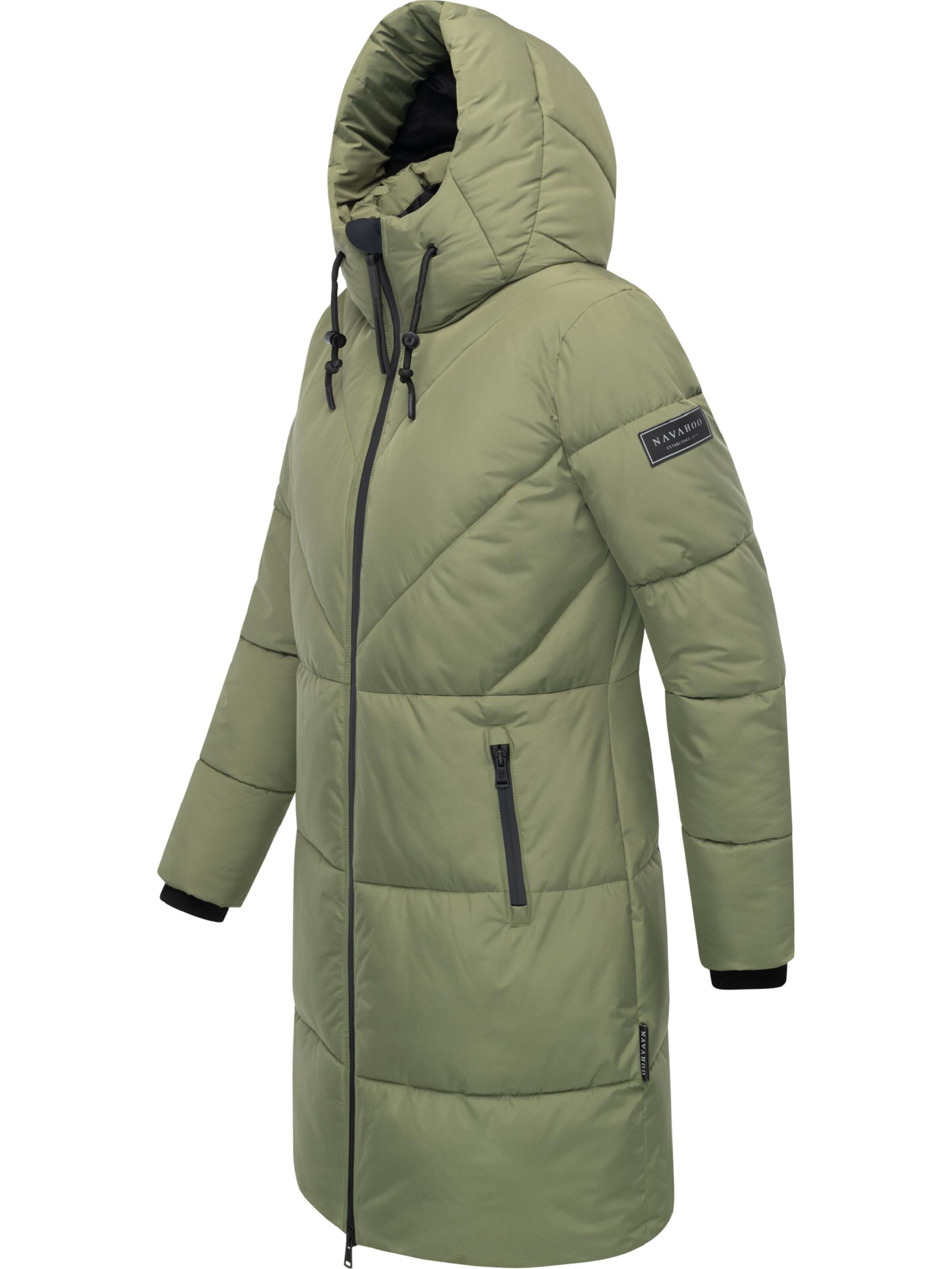NAVAHOO Winter coat 'Kältekuschel XIV' in Green