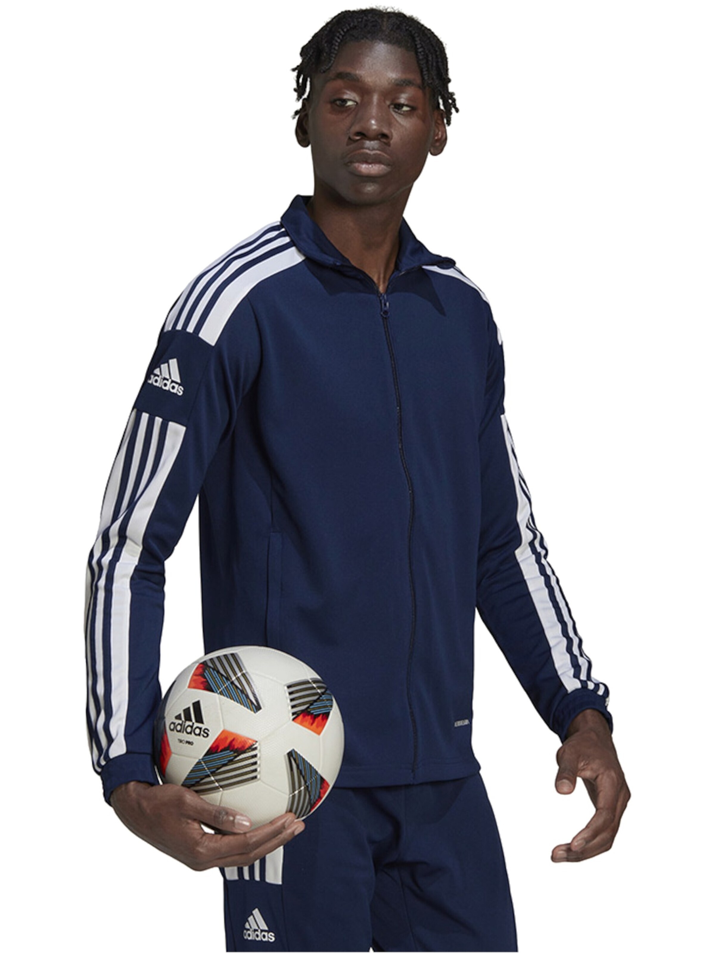 ADIDAS PERFORMANCE Sweatshirt 'Performance Squadra 21' in Blauw: voorkant