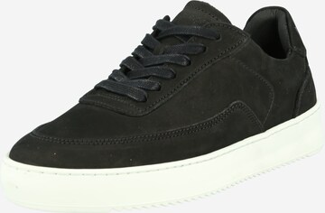 Baskets basses Filling Pieces en noir : devant