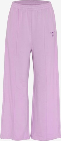 CHIEMSEE Regular Pants in Purple: front