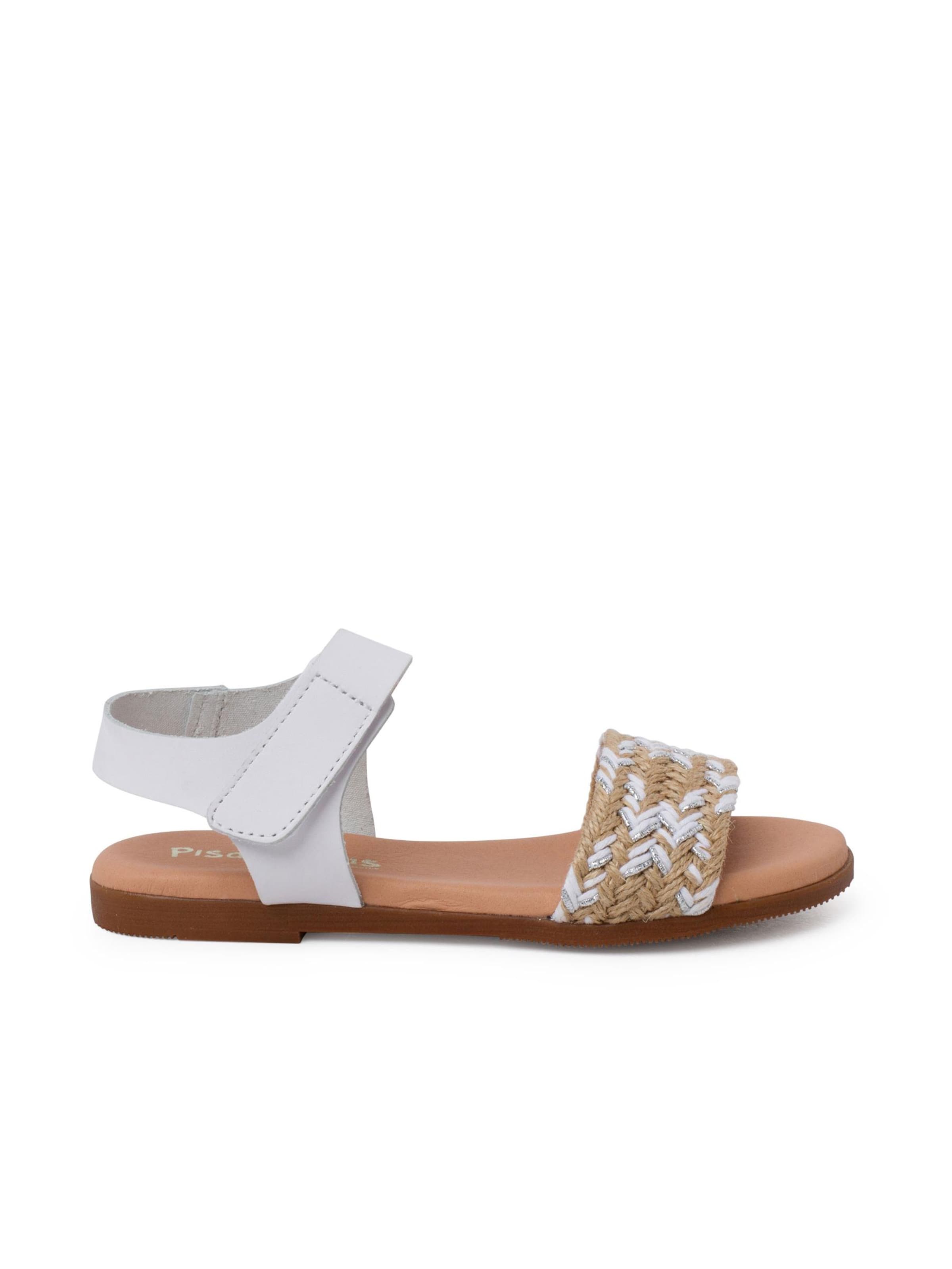 Pisamonas Sandale‌‌‌‌‌‌‌‌‌‌ in Weiß: Vorderseite