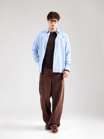 WEEKDAY Majica | rjava barva
