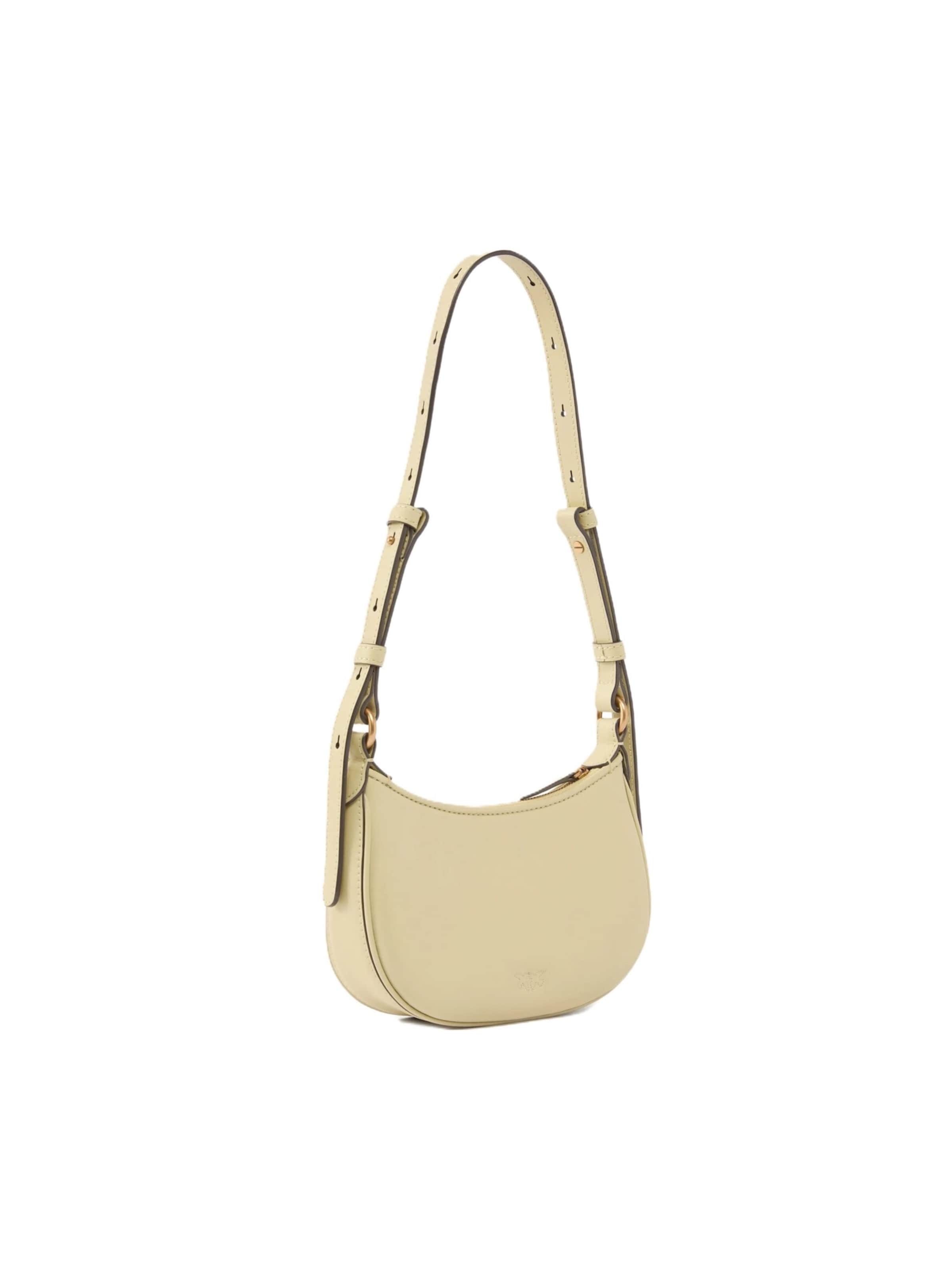 Borsa a spalla '103538 A0F1' di PINKO in giallo