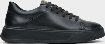 Estro Låg sneaker '09-2932' i svart: framsida