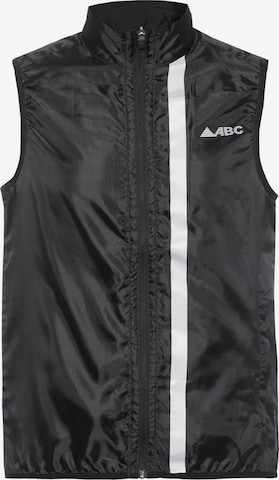 ABC Sportweste in Schwarz: Vorderseite