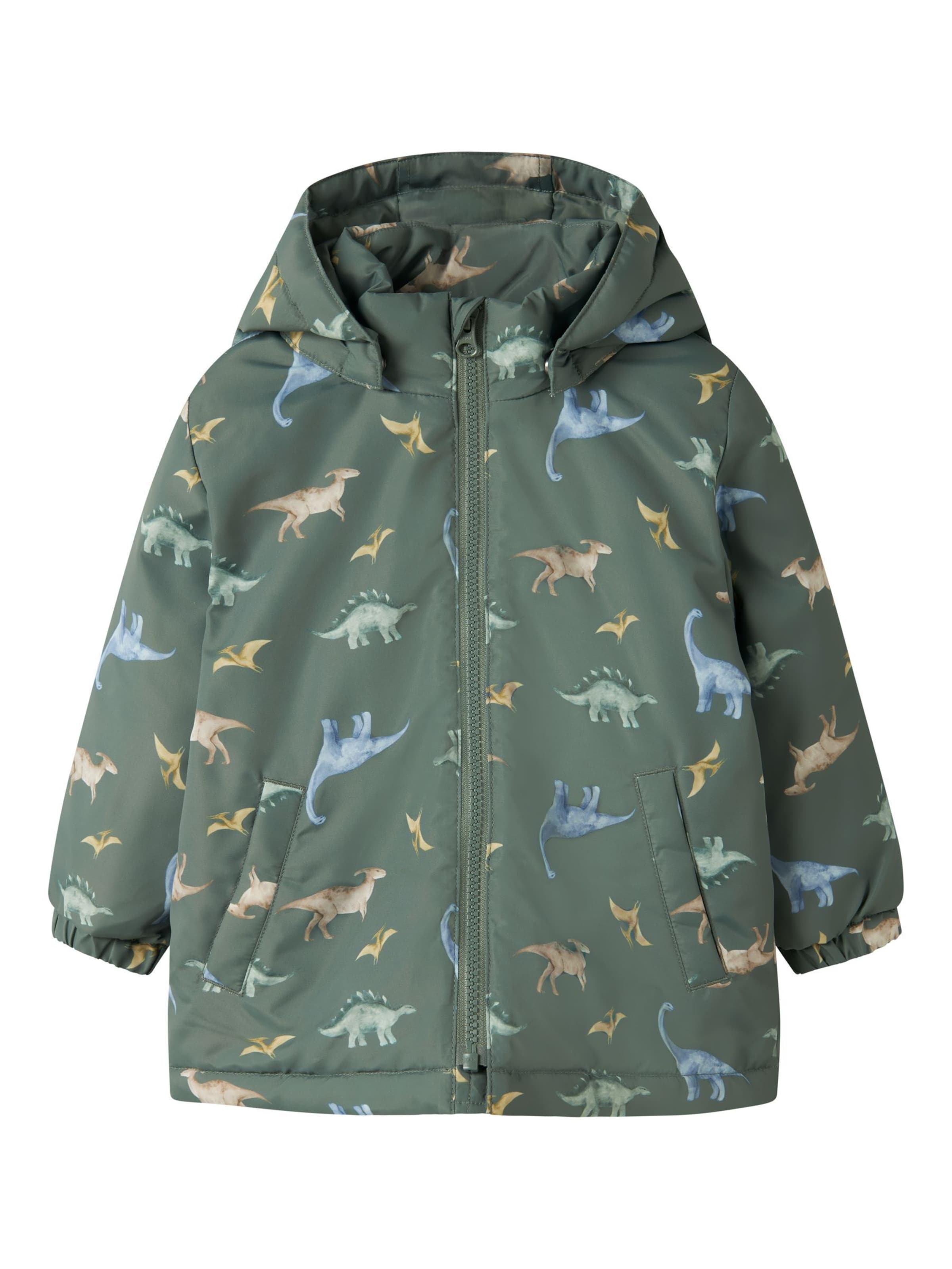 Giacca di mezza stagione 'NMMMAX' di NAME IT in verde: frontale