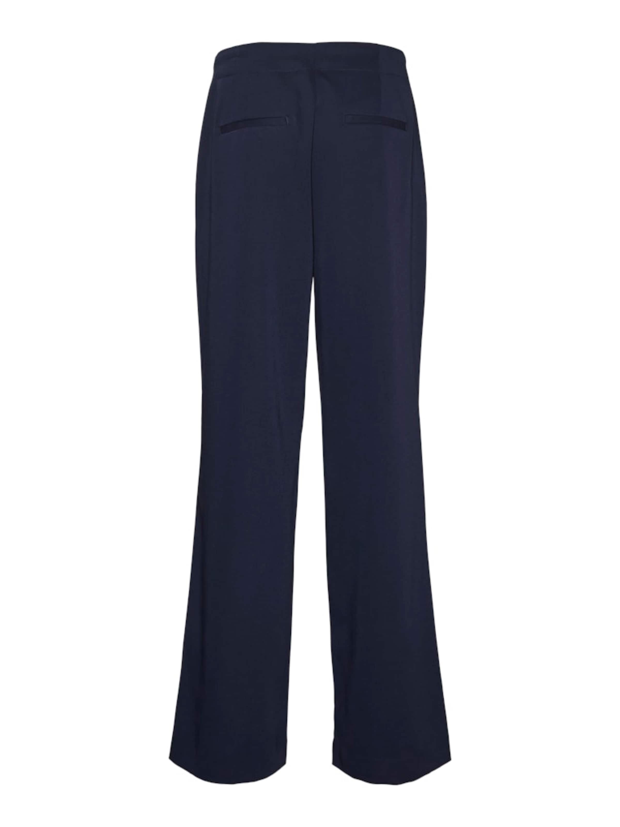 zils VERO MODA Vaļīgs piegriezums Klasiskas bikses 'Isolde'