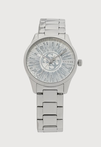 GUESS Analog klocka 'Celestial' i silver: framsida
