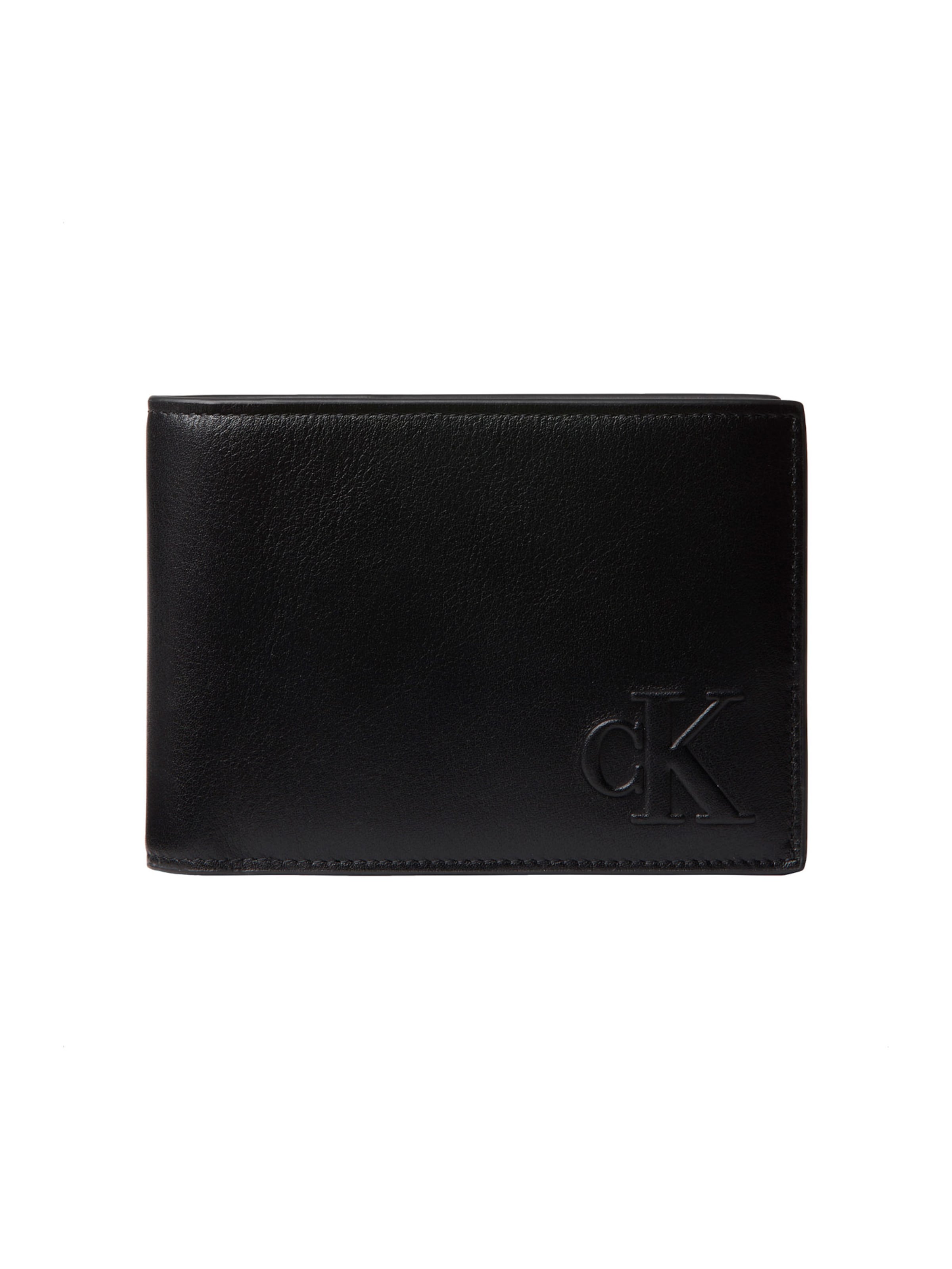 Calvin Klein Wallet in Black: front