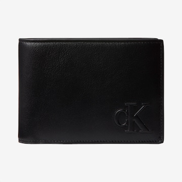 Calvin Klein Denarnica | črna barva: sprednja stran