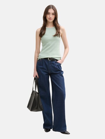 TOM TAILOR DENIM Top in Green