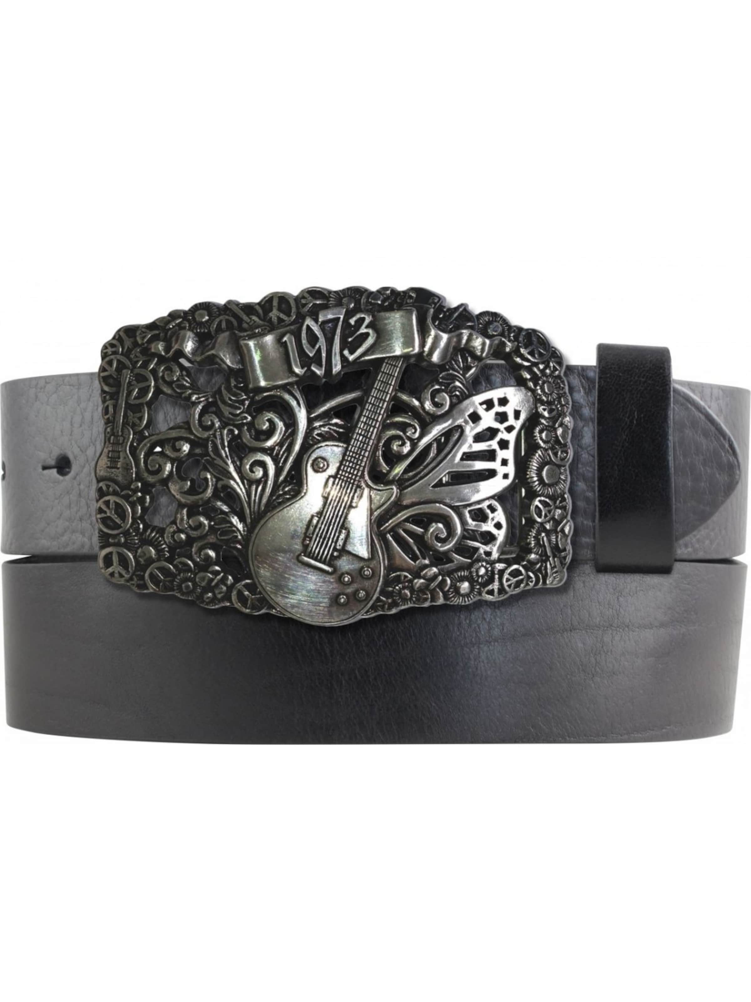 BELTINGER Belt 'Ferrara' in Black: front