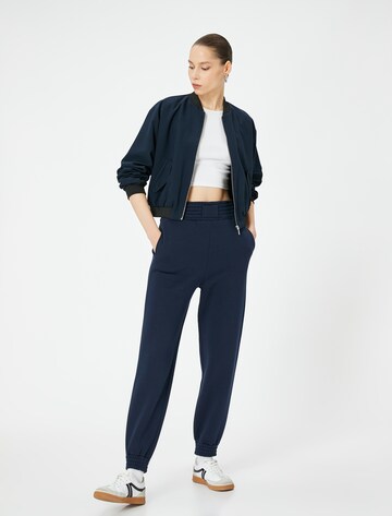 Koton Tapered Broek in Blauw