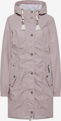 Schmuddelwedda Демисезонное пальто в Ярко-розовый: спереди
