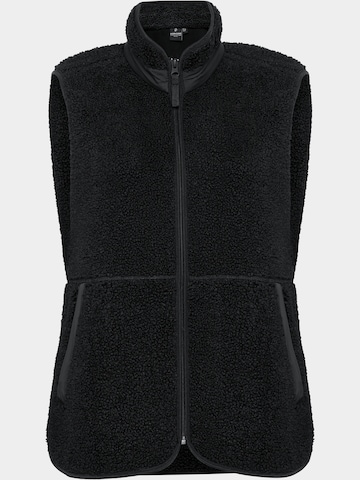Didriksons Bodywarmer 'SIV' in Zwart: voorkant