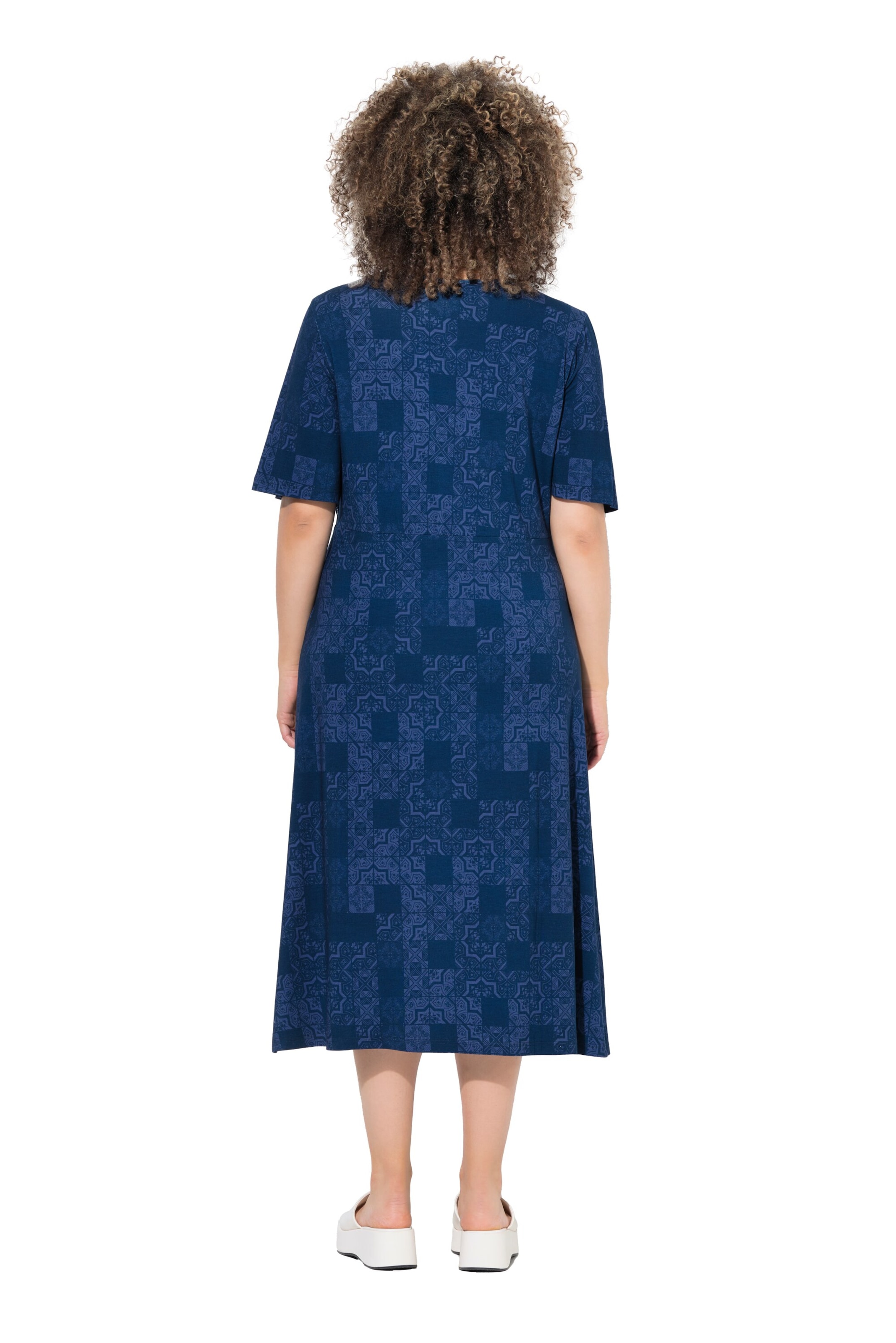 Robe Ulla Popken en bleu