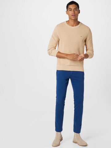 TOMMY HILFIGER Slimfit Chino kalhoty 'Bleecker' – modrá