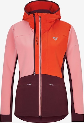 ZIENER Athletic Jacket 'NASINAH' in Pink: front