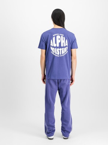 ALPHA INDUSTRIES regular Bukser i lilla