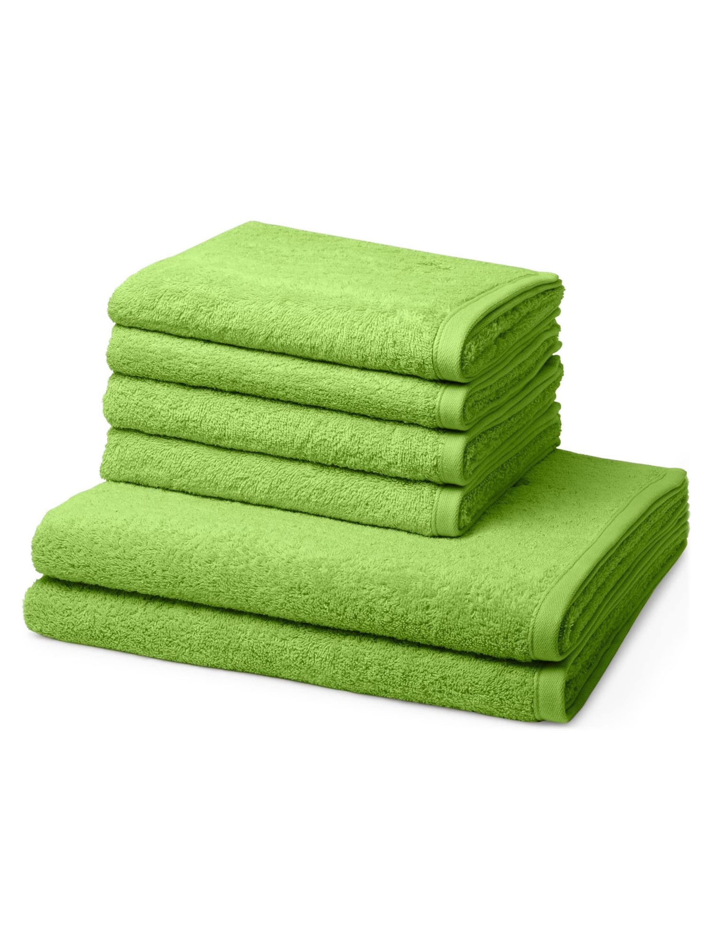 ROSS Towel 'Vita' in Green: front