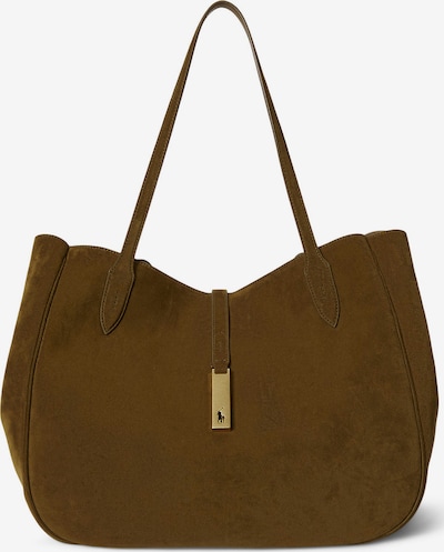 Pirkinių krepšys iš Polo Ralph Lauren, spalva – alyvuogių spalva, Prekių apžvalga