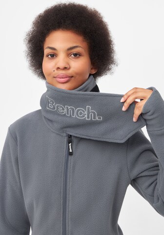 BENCH Funktionsfleecejacke in Grau