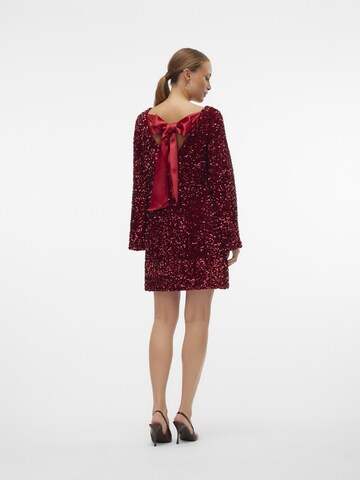 Robe de cocktail 'VMLaila' VERO MODA en rouge