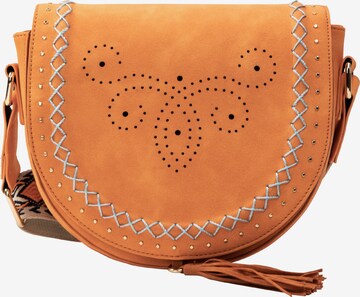 IZIA Crossbody Bag in Orange: front