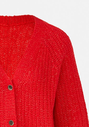 COMMA Вязаная кофта в Красный