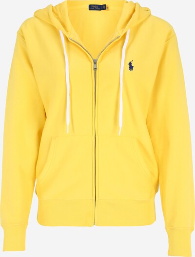 Polo Ralph Lauren Veste de survêtement en bleu marine / jaune, Vue avec produit