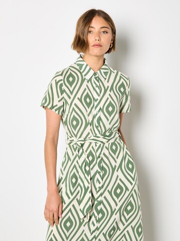 Apricot Dress ' ' in Green