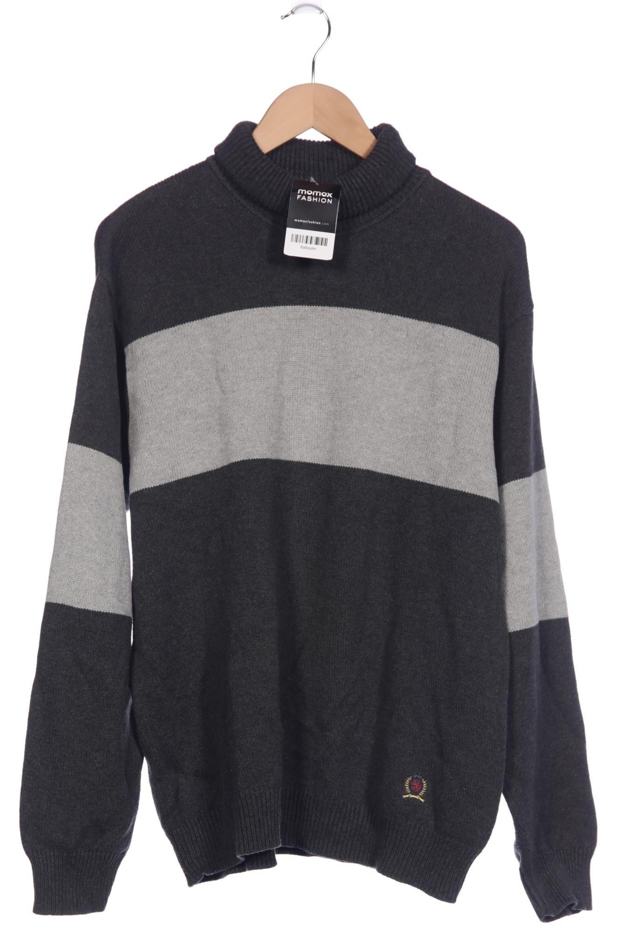TOMMY HILFIGER Pullover L in Grau: Vorderseite