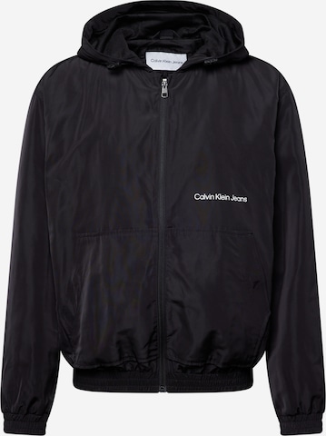 Calvin Klein Jeans Jacke in Schwarz: predná strana