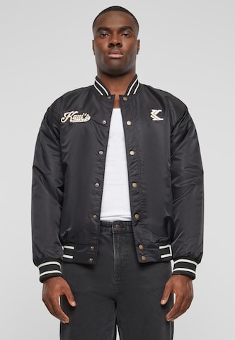 Karl Kani Between-Season Jacket in Black: front