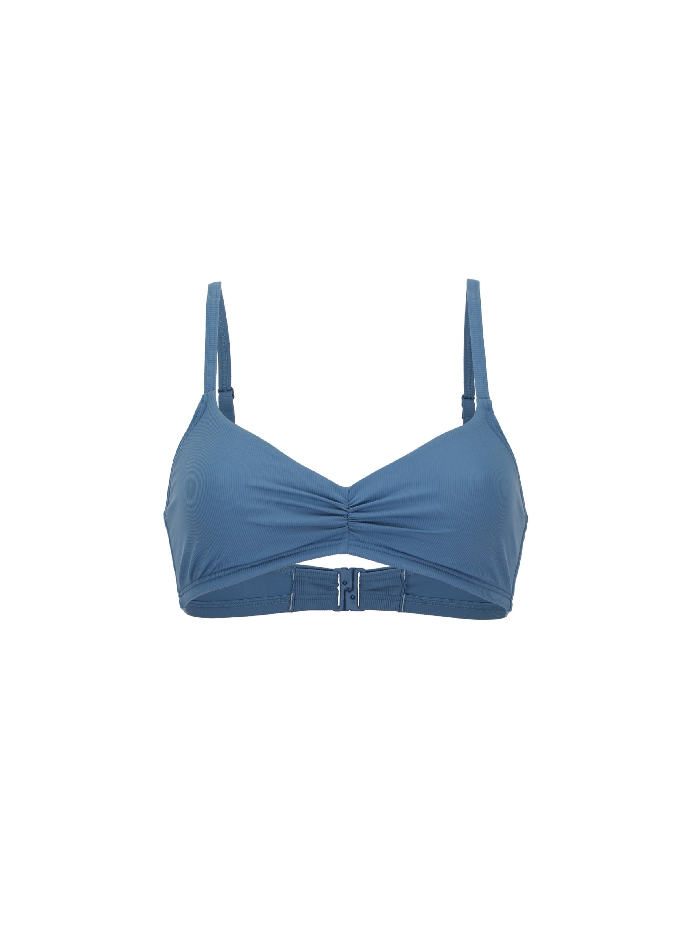 VIVID - Clásico Top de bikini 'Mix&Match' en azul: frente