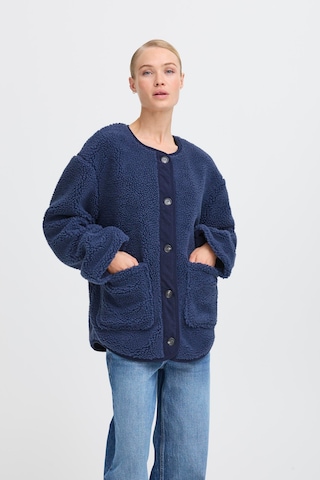 b.young JACKE 'BYCOTTY' in Blau: Vorderseite