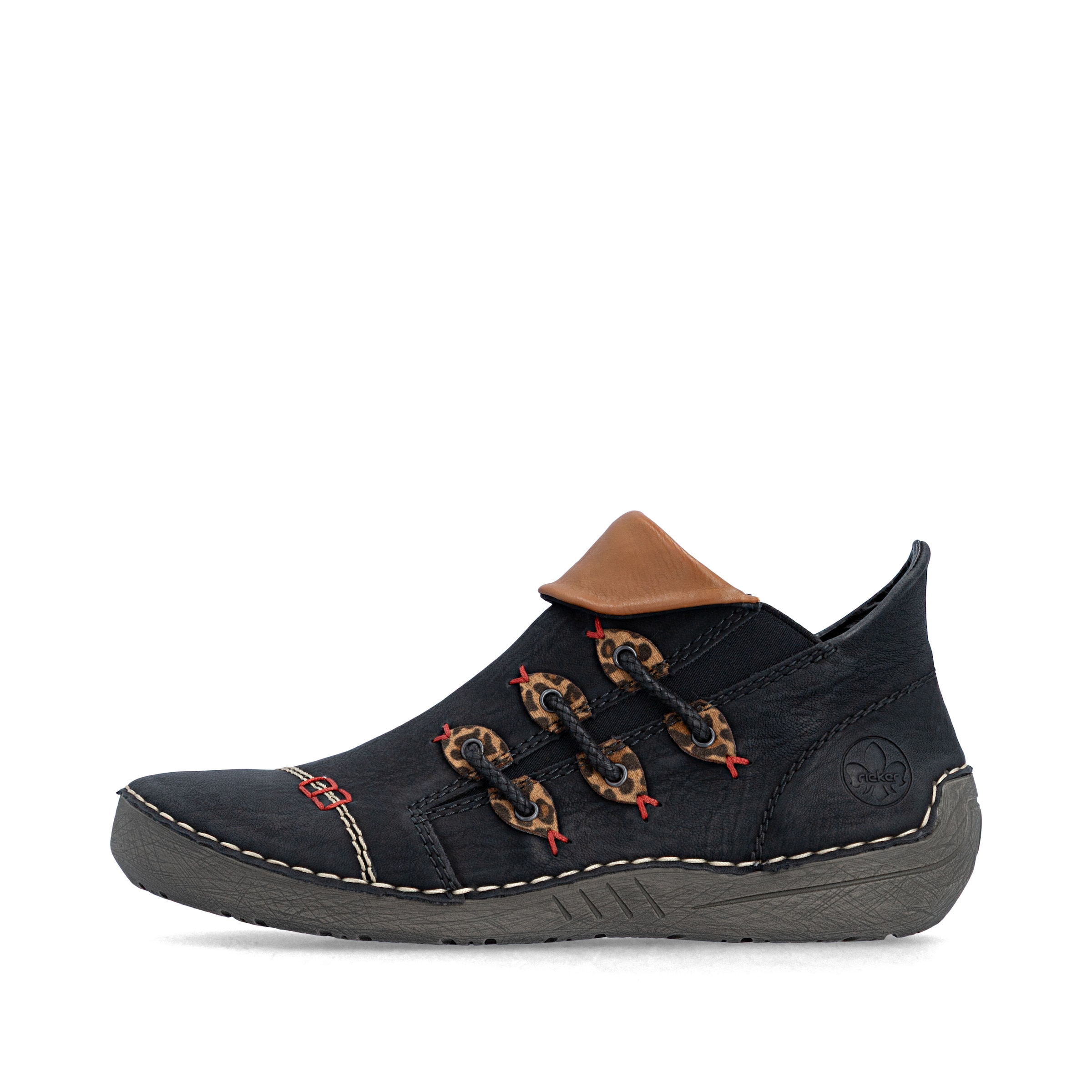 Boots '72581' Rieker en noir
