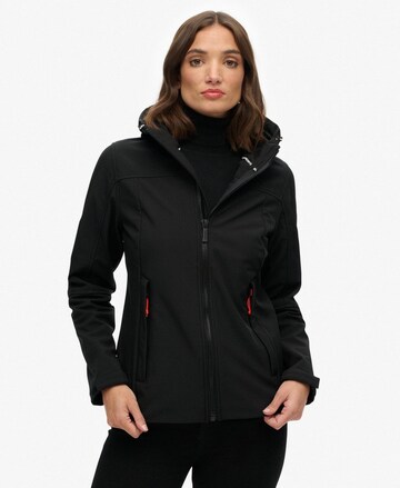 Veste mi-saison Superdry en noir : devant