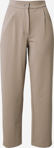 Regular Pantalon à pince ARMEDANGELS en beige : devant