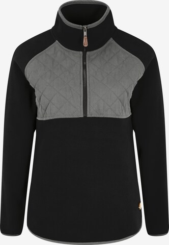 Oxmo Sweatshirt 'Malita' in Zwart: voorkant