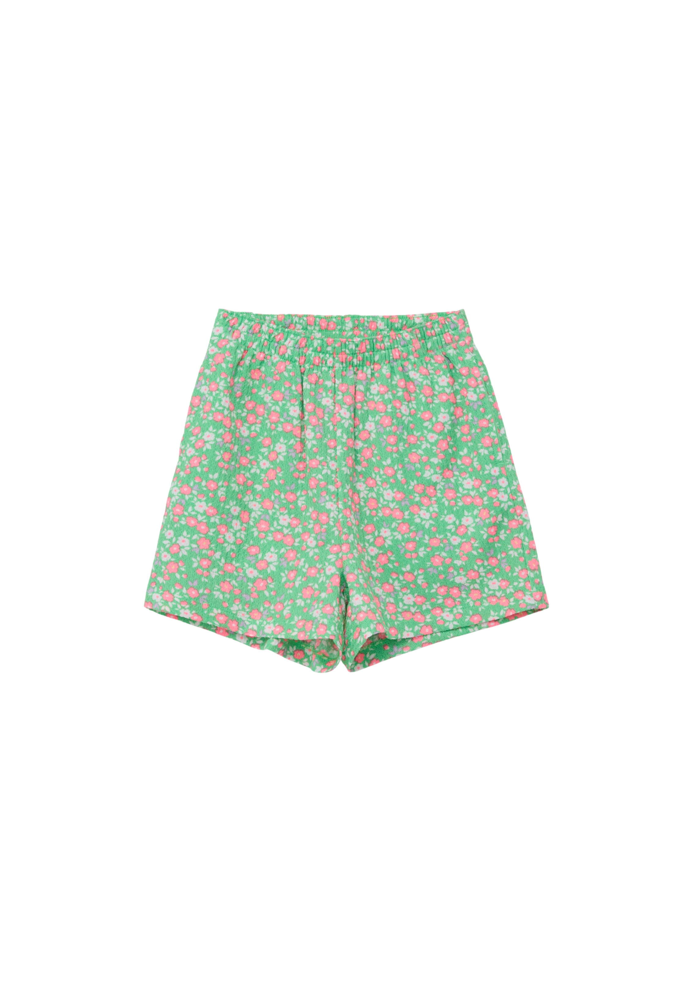 s.Oliver Ohlapna forma Hlače | zelena barva: sprednja stran