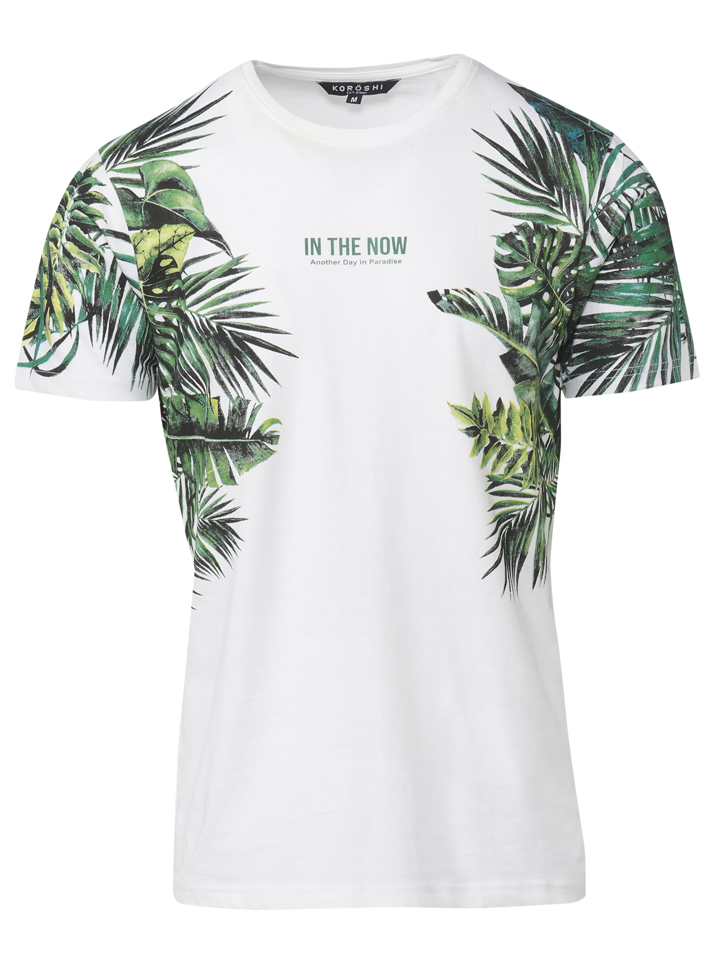 Tricou de la KOROSHI pe alb: față