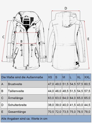 MARIKOOLagana parka 'Nyokoo' - bež boja