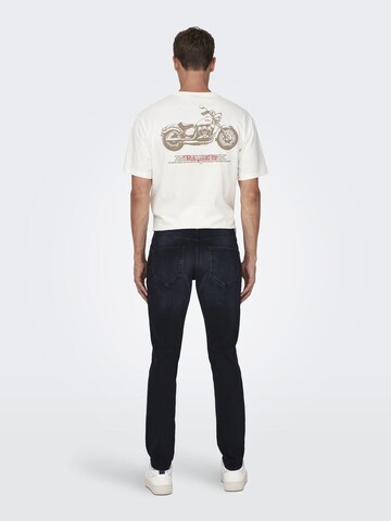 Only & Sons Skinny Jeans 'Loom' in Blauw