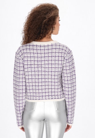 faina - Pullover em roxo