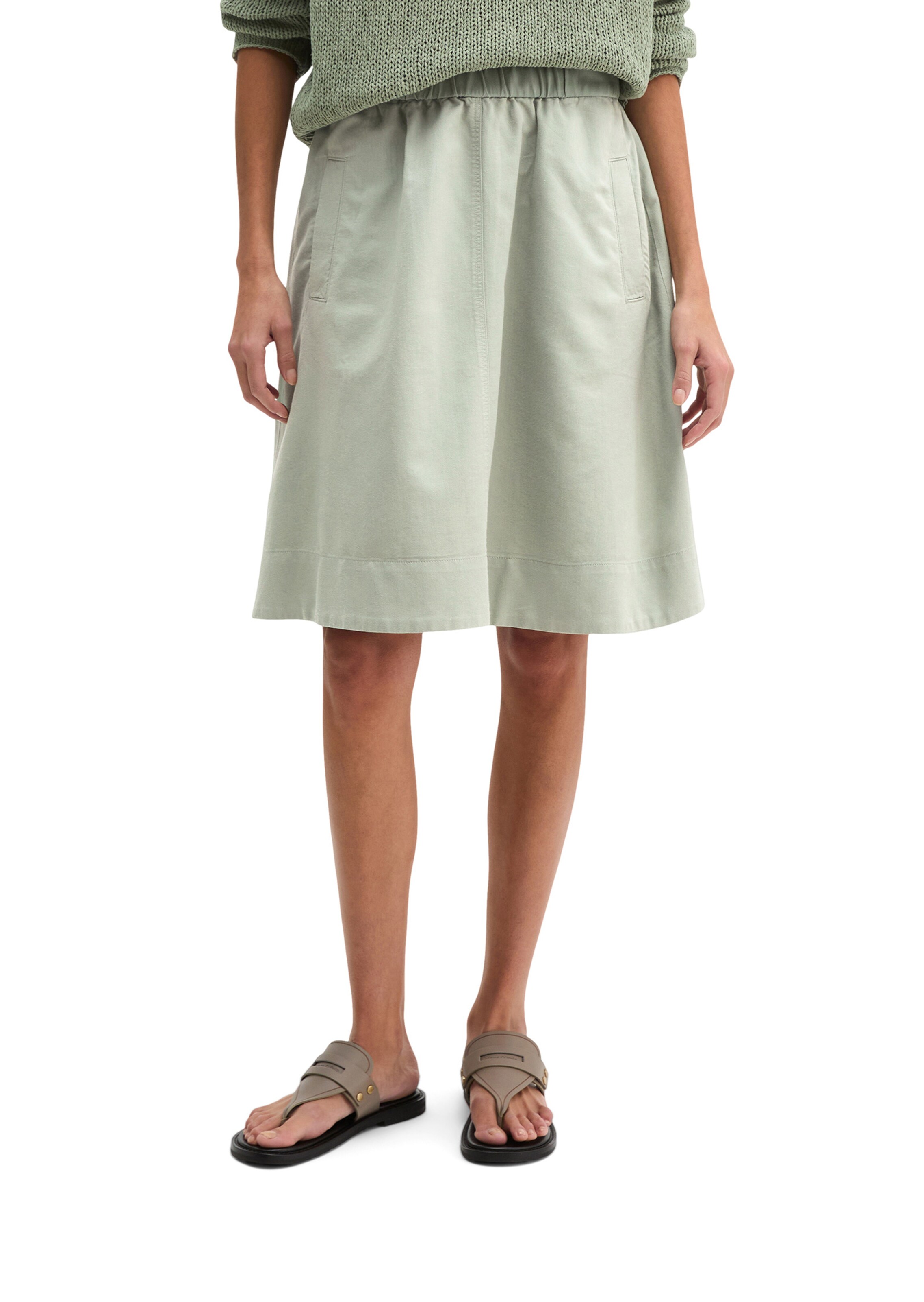 Marc O'Polo Skirt in Grey: front