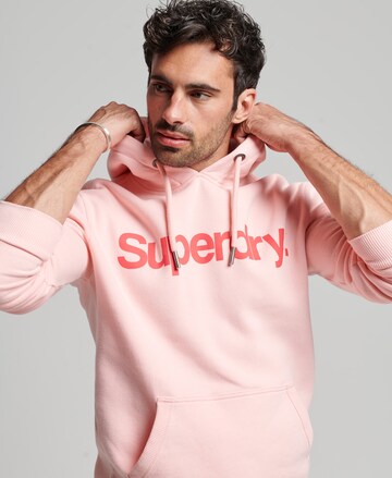 Sweat-shirt Superdry en rose