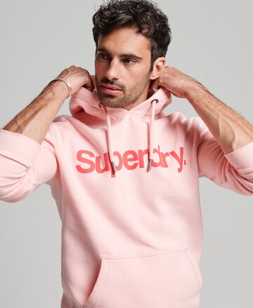 Superdry Sweatshirt in Roze